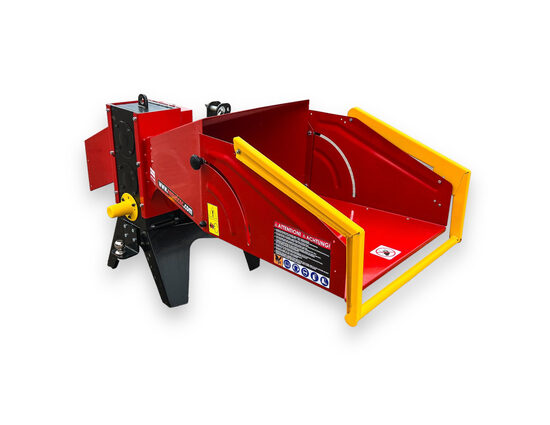 REMET R-120: Cippatore / Separatore di Legno | 8 Lame da 10 mm. | Lunghezza Taglio 5-10 cm. | Capacità Operativa 10 m³/h. | Peso 170 kg. | Attacco a 3 Punti | Per Trattori 30-40 CV. | Garanzia | Spedizione in tutta Italia